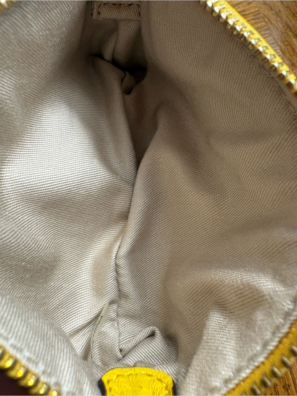 Coach Y2K Legacy Yellow Cosmetic Pouch - Picture 6 of 8